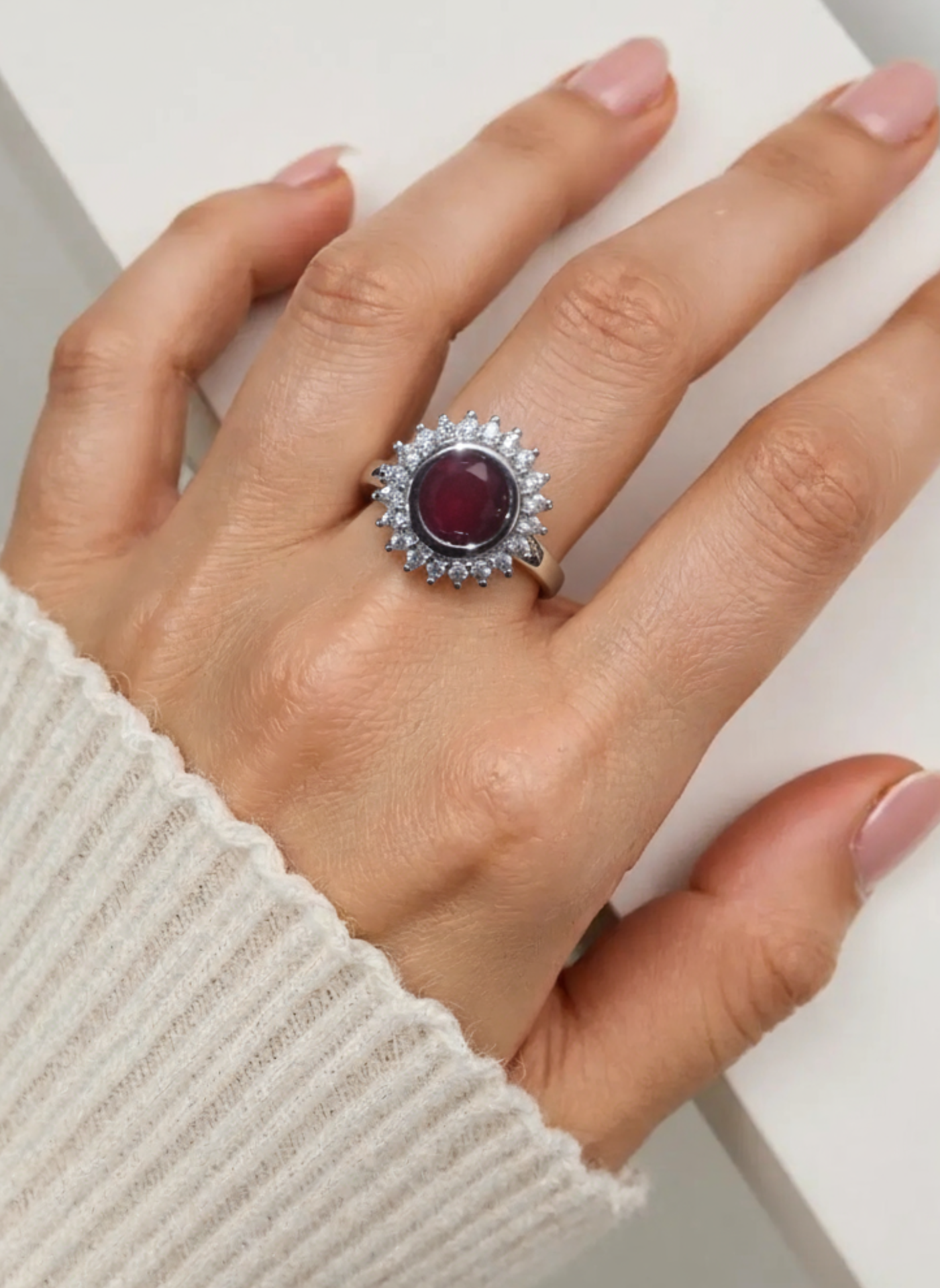 Adjustable Round Shaped Ring