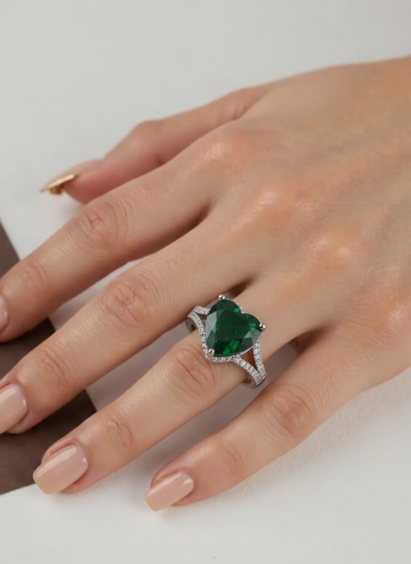 Adjustable Heart Ring