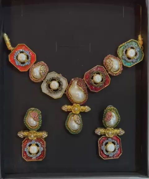 Turkish Necklace with earrings 1